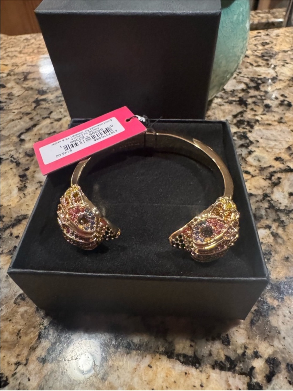 NWT Kurt Geiger Open Cuff Bracelet with Dusty NWT - Picture 1 of 7